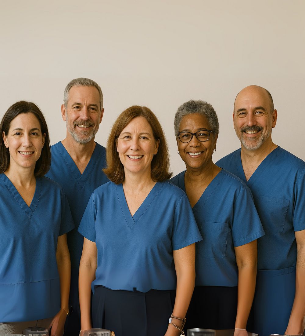 group of licensed wound care professionals